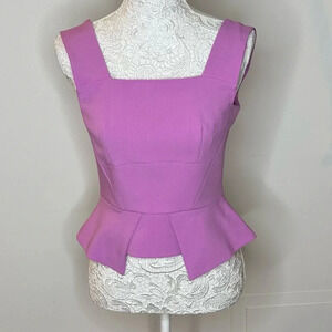 Lilac Peplum Top Sz. 34